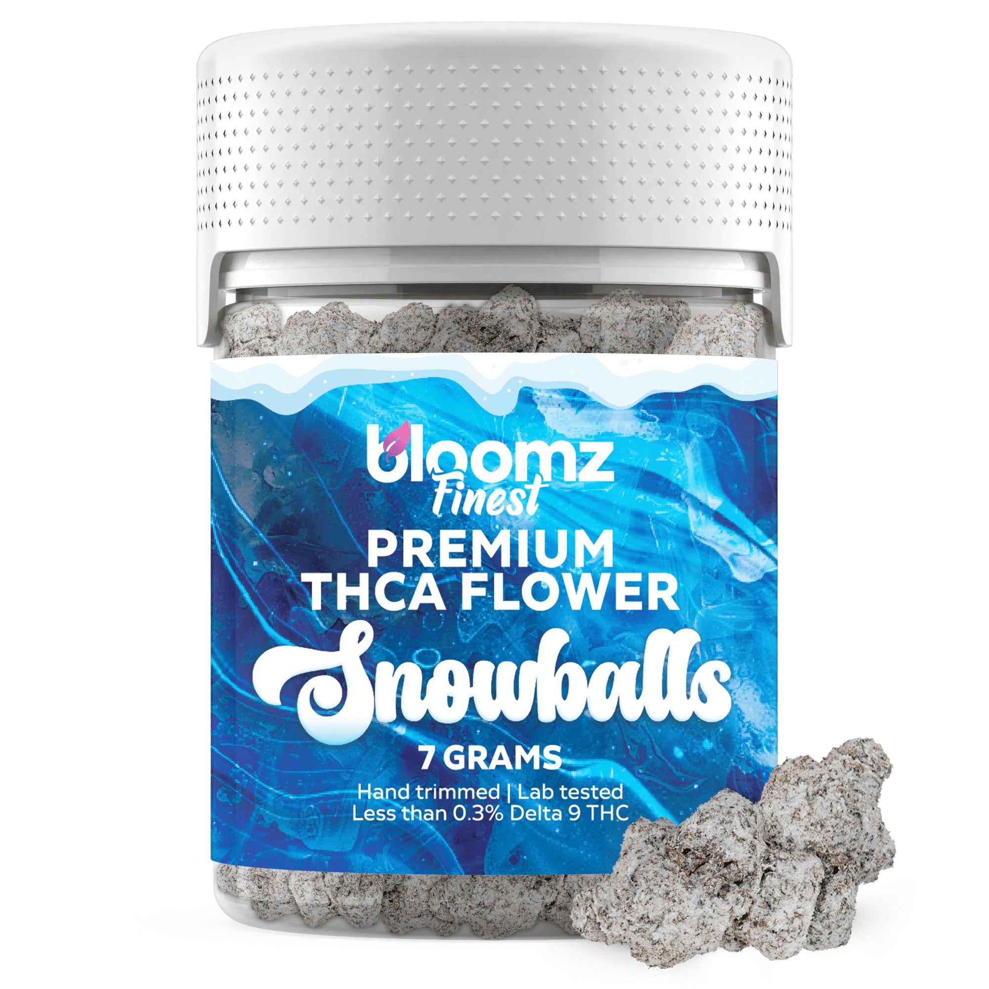 THCA Flower – Snow Caps (7 Strains)
