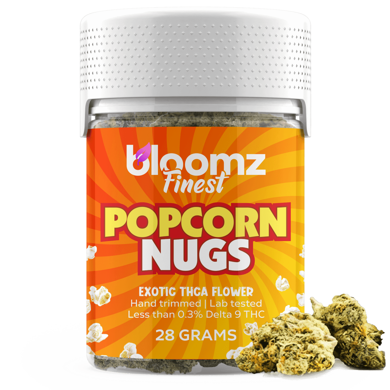 Exotic THCA Smalls Popcorn Nugs (8 Strains)