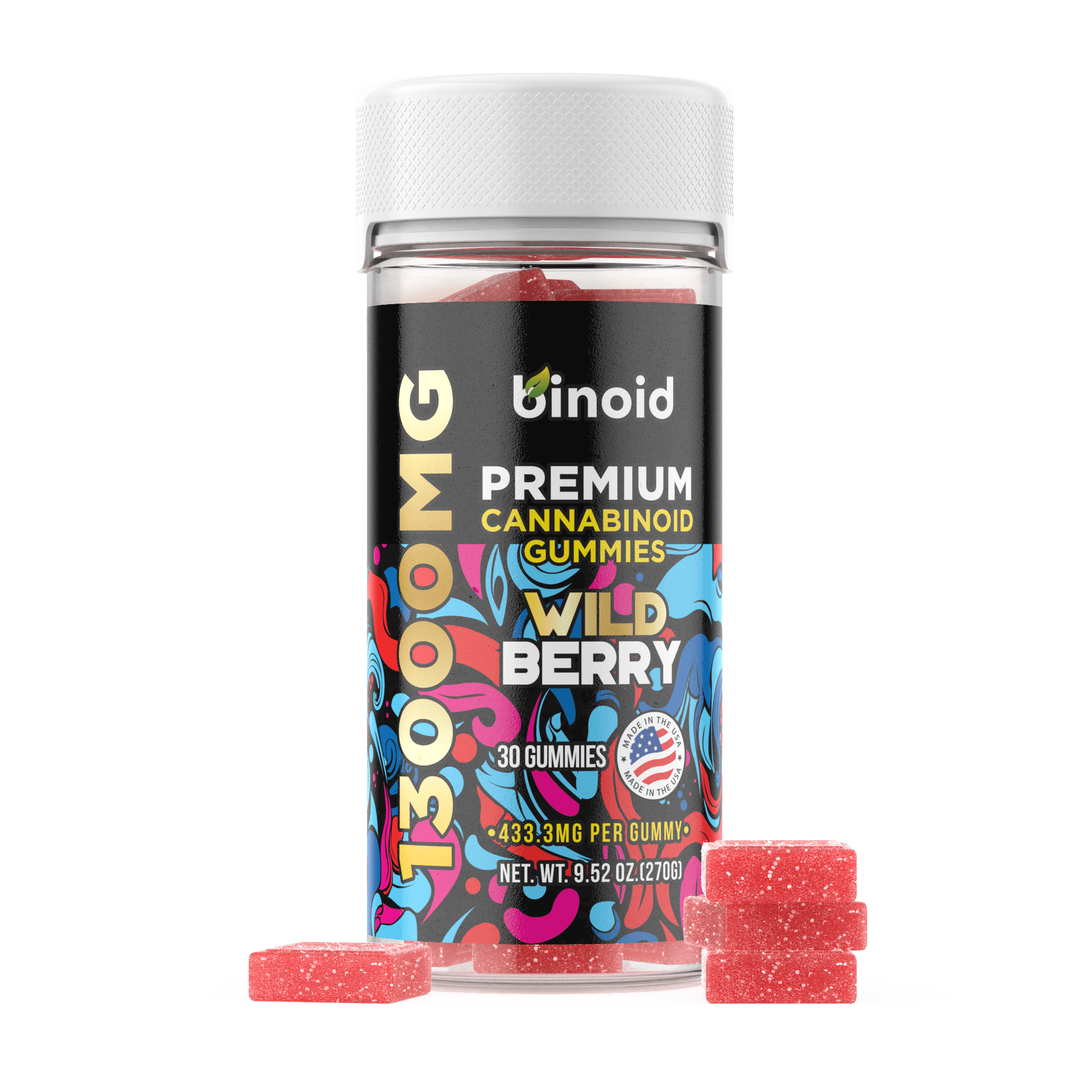 13,000mg Gummies - Good Luck (3 Flavors)