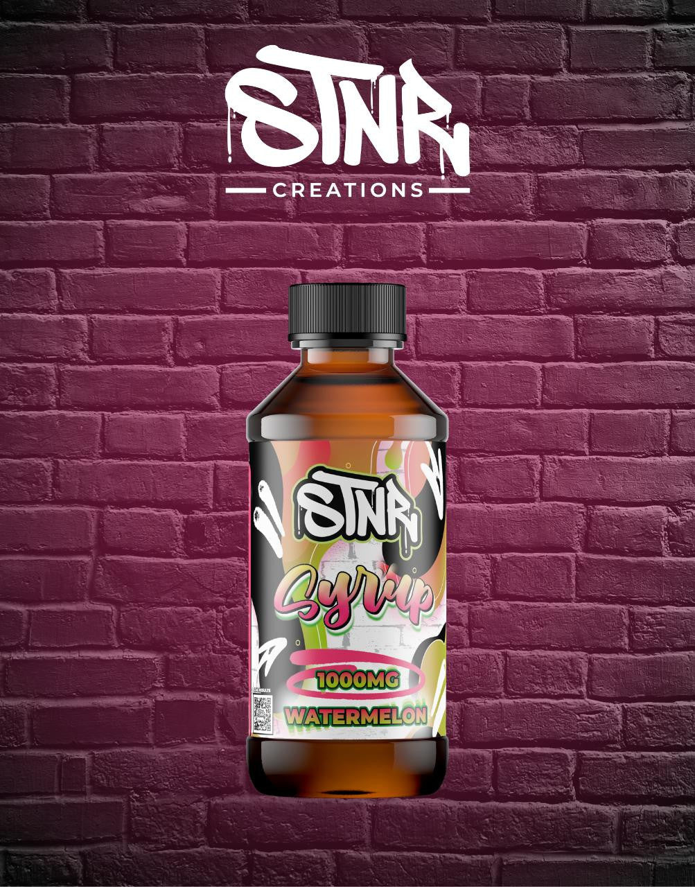 STNR Creations 1000MG Syrup D8/D9 (4 Flavors)