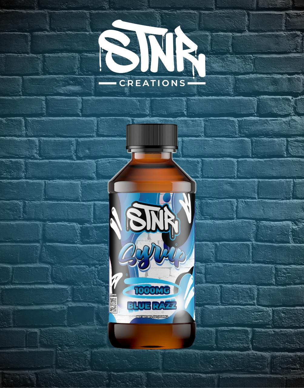 STNR Creations 1000MG Syrup D8/D9 (4 Flavors)