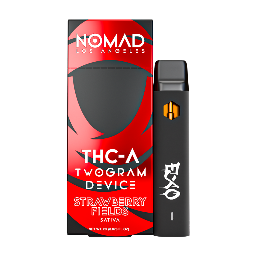 THC-A Two Gram Device Nomad Los Angeles (5 Flavors)