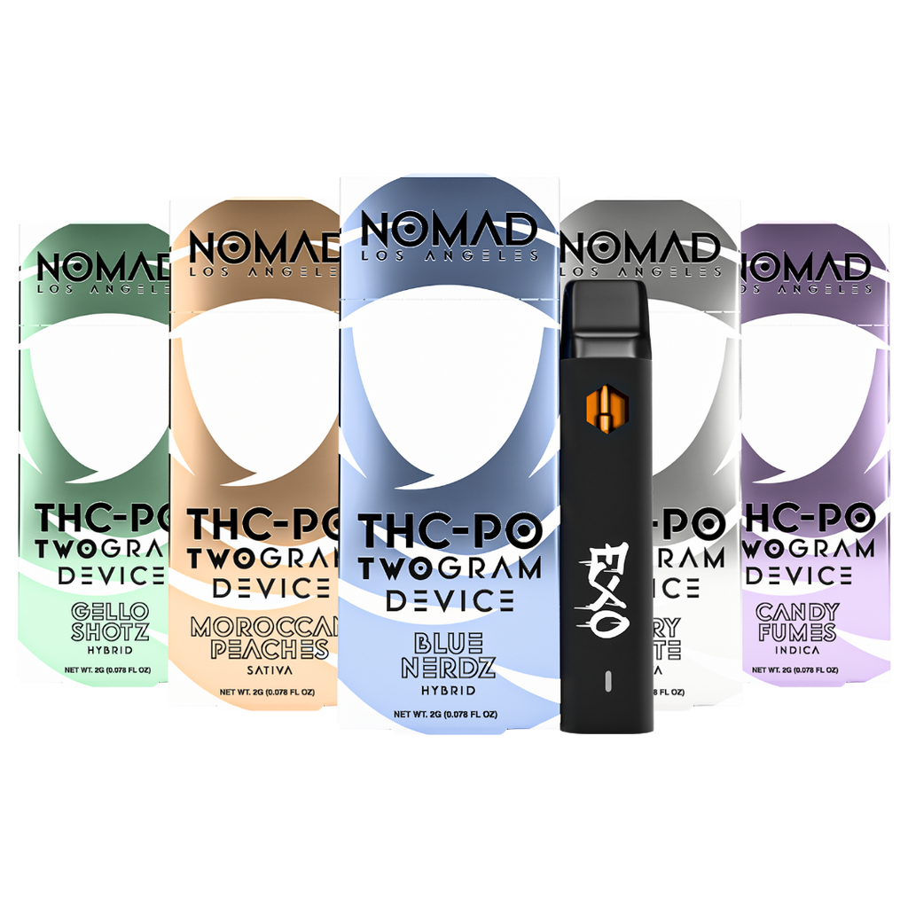 THC-PO Two Gram Device Nomad Los Angeles (5 Flavors)