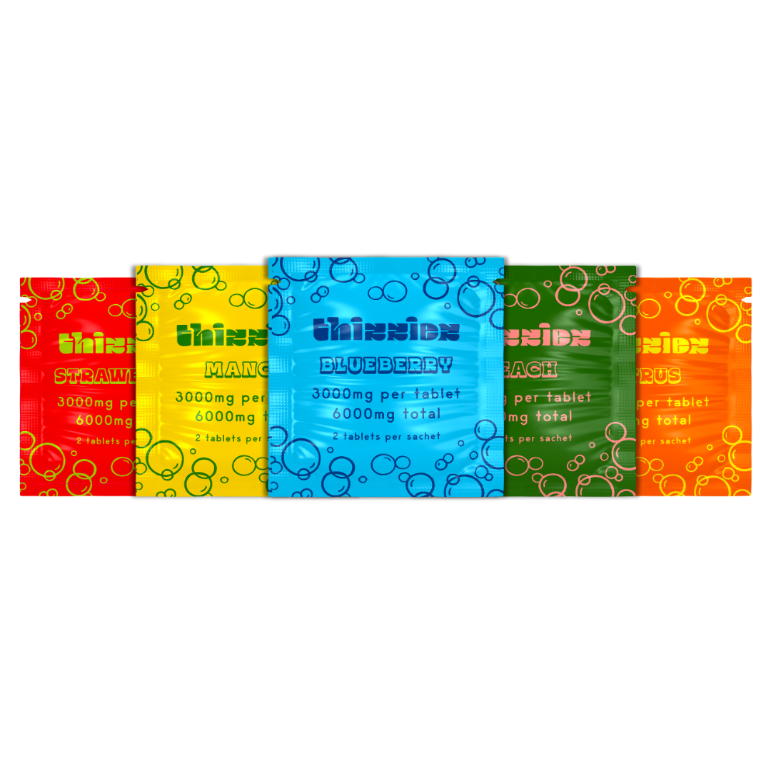 Thizziez – Ketone Tablets 6,000mg (6 Flavors)