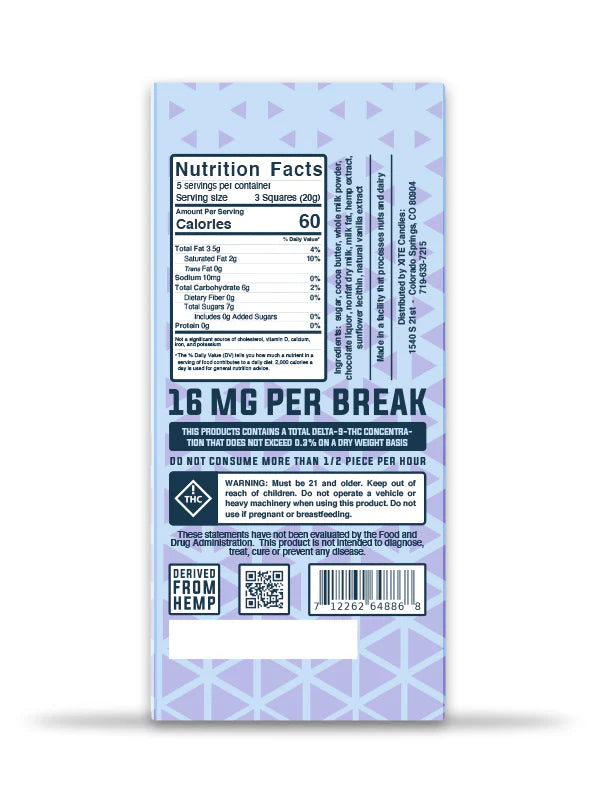 D9 Milk Chocolate Bar