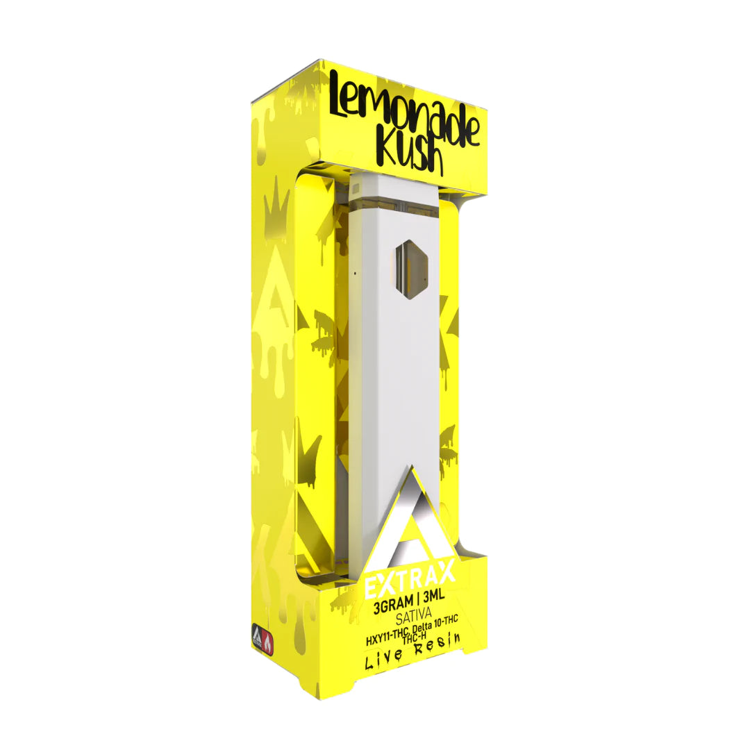 11 HXY THC Lemonade Kush Disposable Vape 3 Gram - Delta Extrax