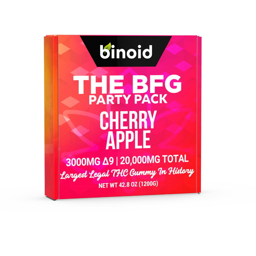 The BFG - 3000mg Delta 9 THC Gummy 20,000mg total (3 Flavors)