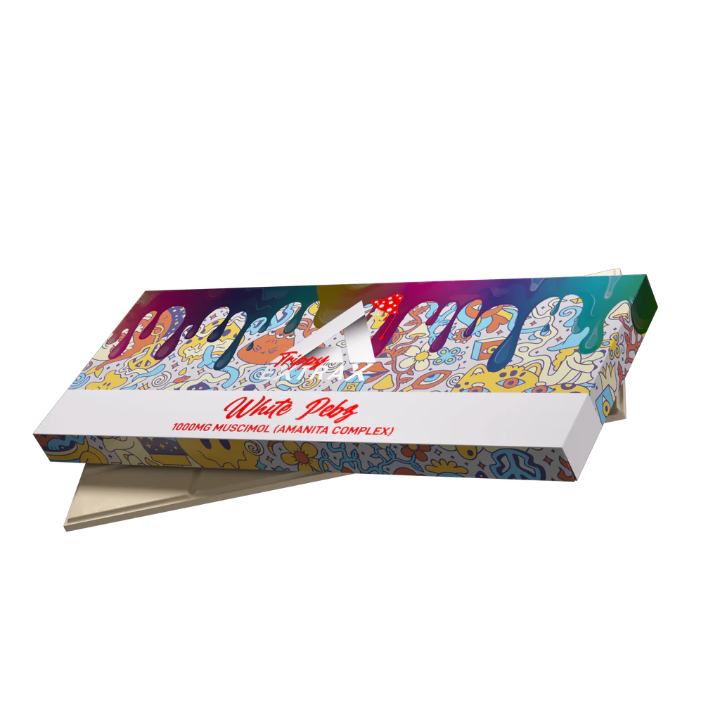 Amanita Mushroom Chocolate 1000mg - Trippy Extrax (3 Flavors)