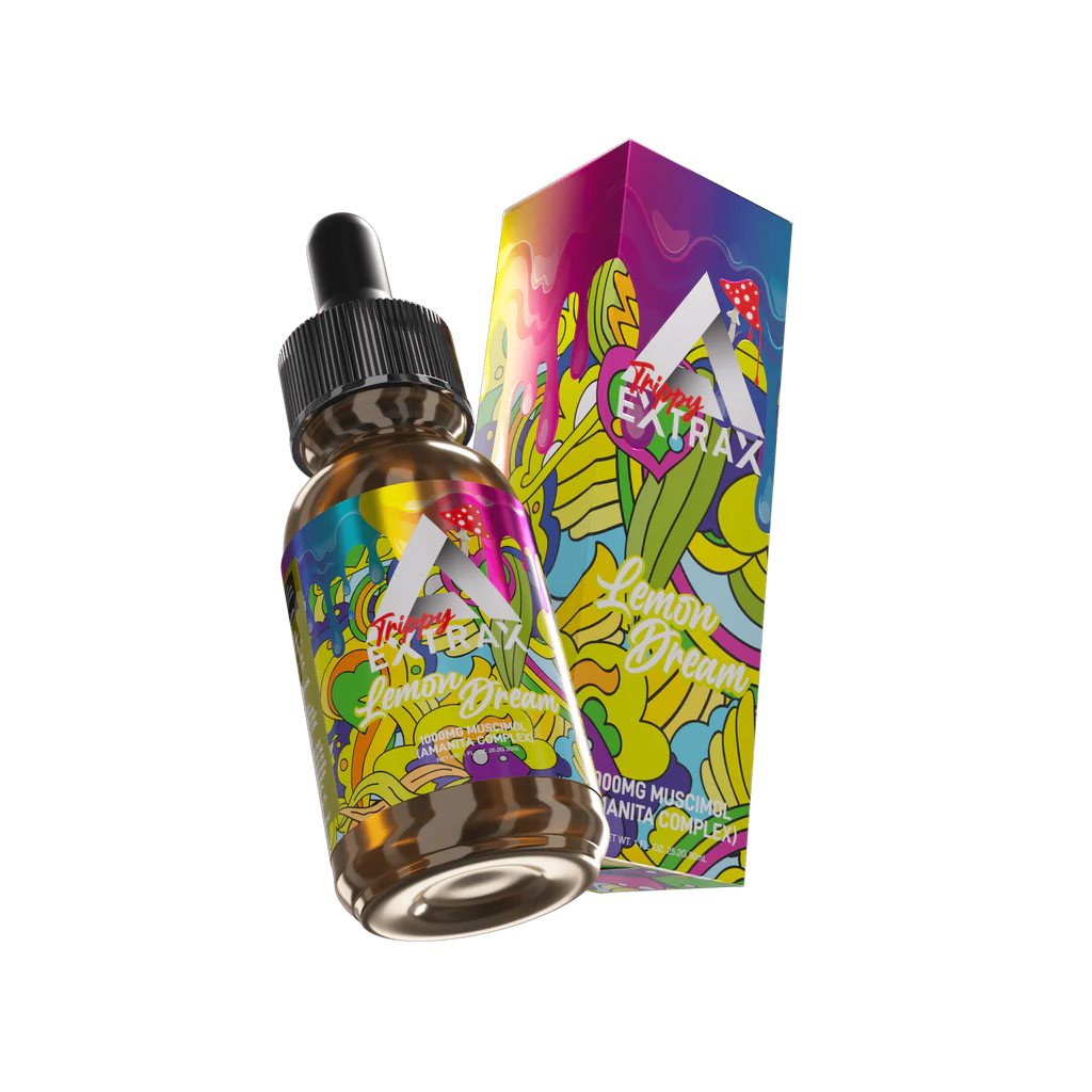 Amanita Mushroom Tincture 1000mg - Trippy Extrax (3 Flavors)