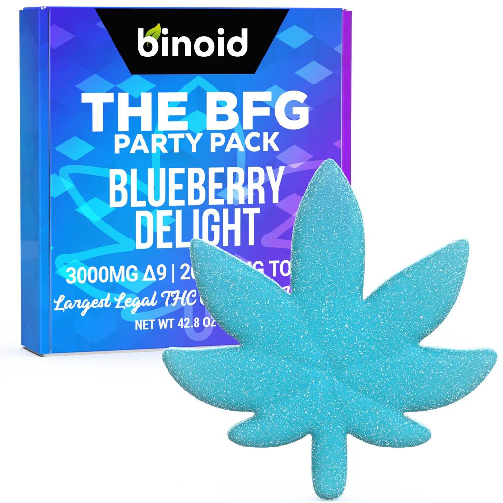 The BFG - 3000mg Delta 9 THC Gummy 20,000mg total (3 Flavors)