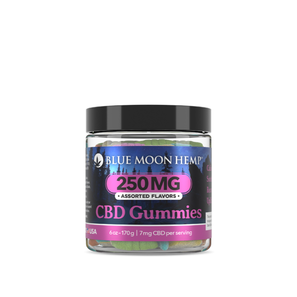 CBD Gummies – 250mg (2 Flavors)