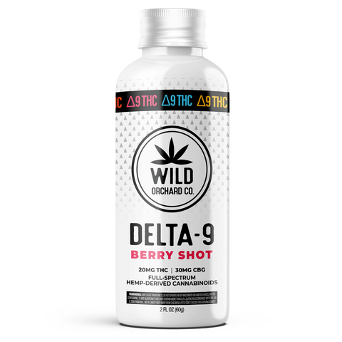 Delta-9 Berry Shot 2oz - Wild Orchard