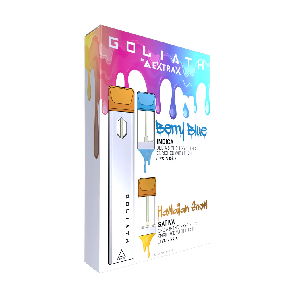 11 HXY THC Vape Pods Kit (2 Pack) - Delta Extrax