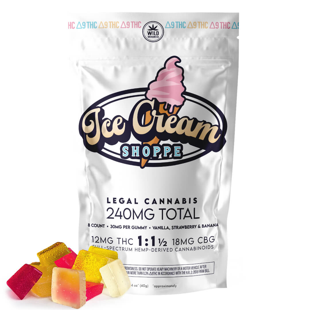 WILD ORCHARD DELTA 9 ICE CREAM SHOPPE GUMMIES