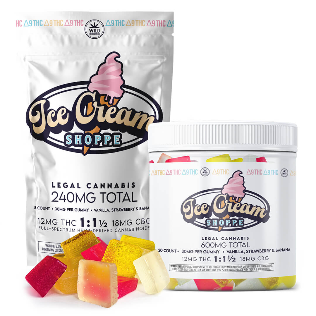 WILD ORCHARD DELTA 9 ICE CREAM SHOPPE GUMMIES