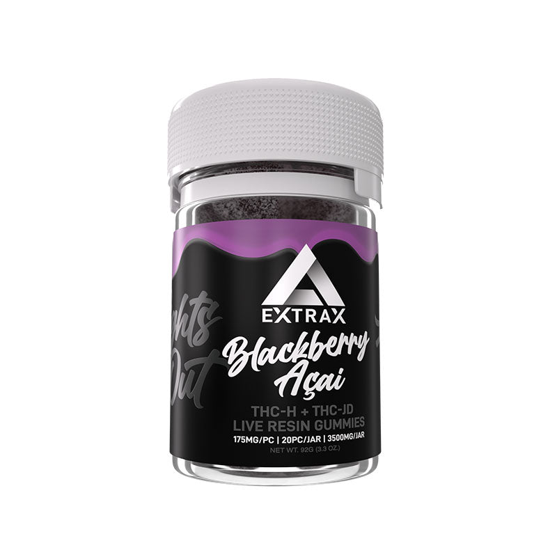 THC-H Gummies 3500mg - Delta Extrax (6 Flavors)