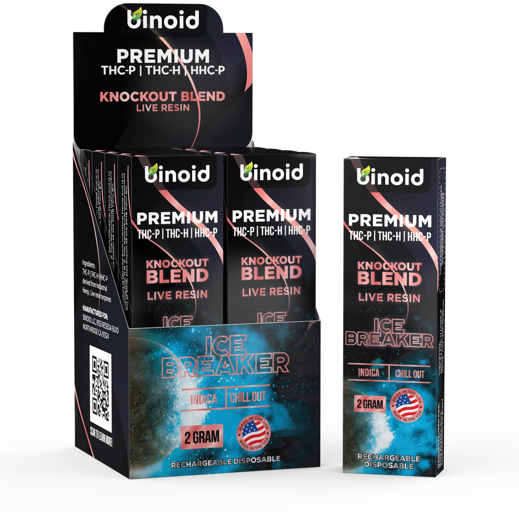 Knockout Blend Live Resin Disposable - 2 Gram (2 Sizes) (2 Flavors)