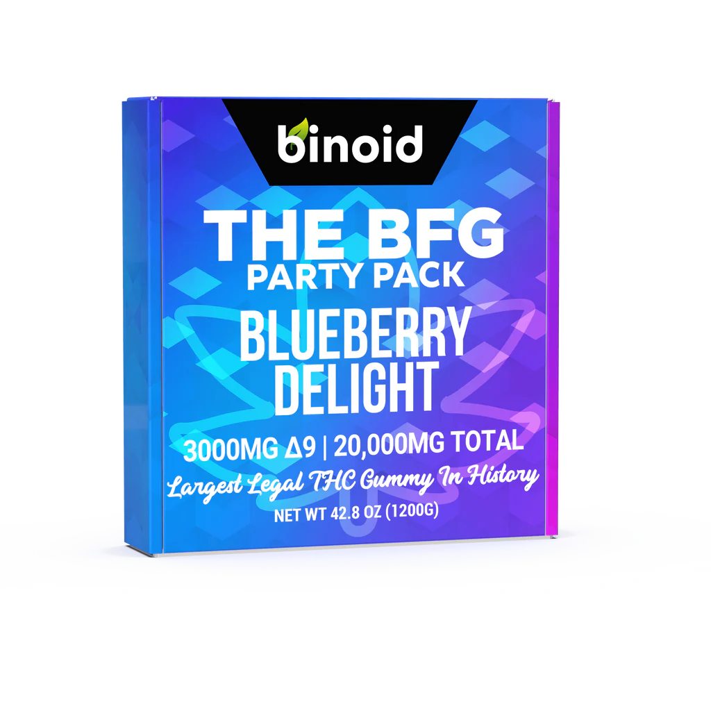 The BFG - 3000mg Delta 9 THC Gummy 20,000mg total (3 Flavors)