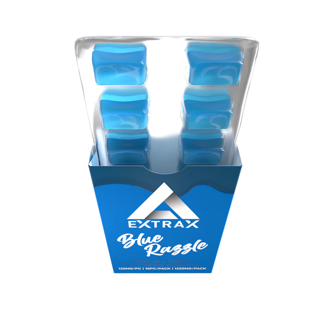 Lights Out Gummies 1250mg - Delta Extrax (THCh, THCjd, THC-P, Delta 9, and Live Resin Delta 8)(3 Flavors)