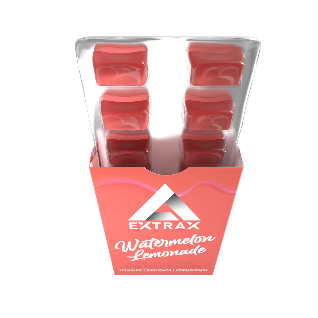 Lights Out Gummies 1250mg - Delta Extrax (THCh, THCjd, THC-P, Delta 9, and Live Resin Delta 8)(3 Flavors)