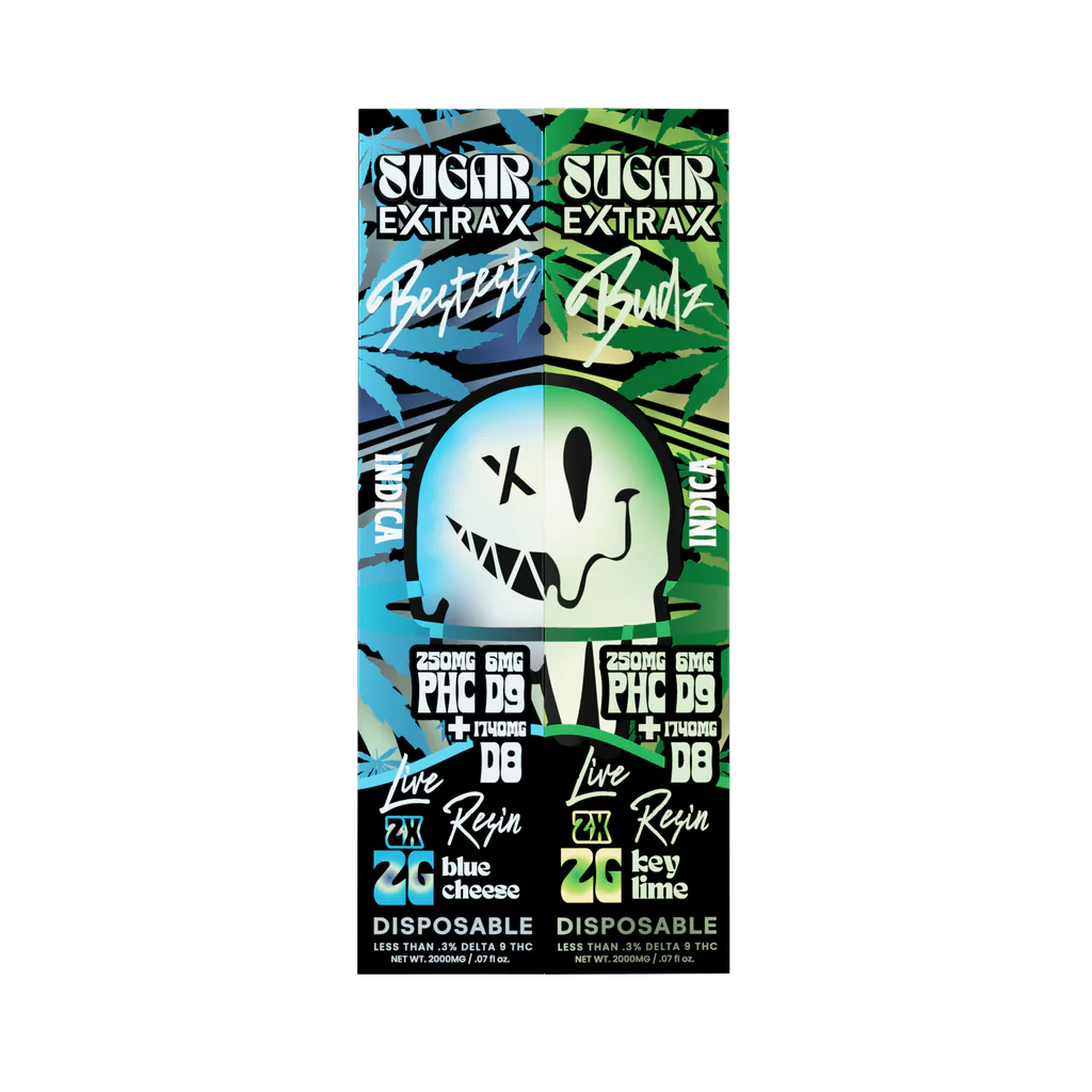 PHC Disposable Vape Combo Pack Live Resin - Delta Extrax (6 Flavors)