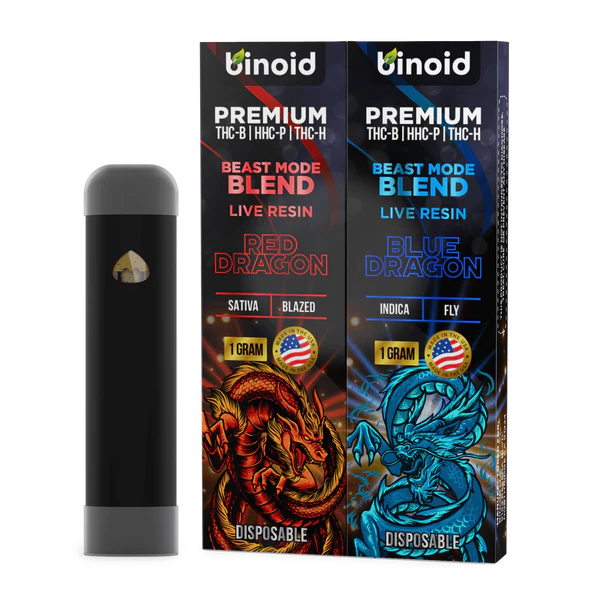 BEAST MODE BLEND LIVE RESIN DISPOSABLE - 2 PACK COMBO (6 FLAVORS)
