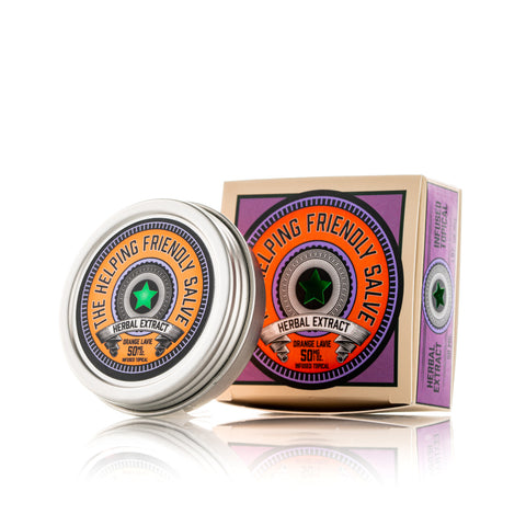 The Helping Friendly Salve - Orange Lavie - 50mg Travel Size - Herbal Extract Topical