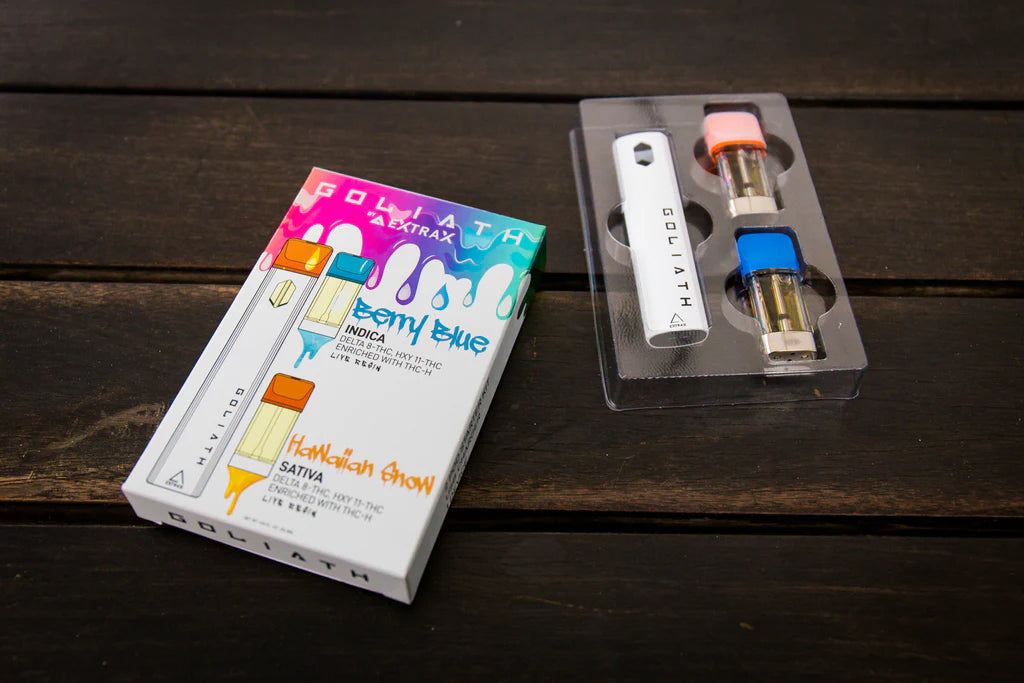 11 HXY THC Vape Pods Kit (2 Pack) - Delta Extrax