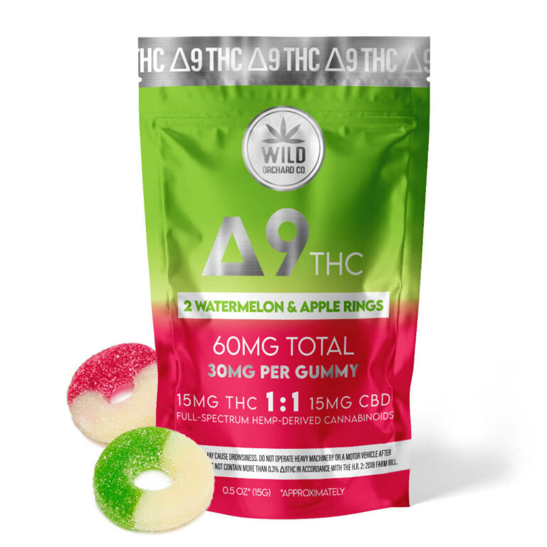 Delta 9 Gummies - 60mg/ 240mg/ 600mg (5 Flavors)