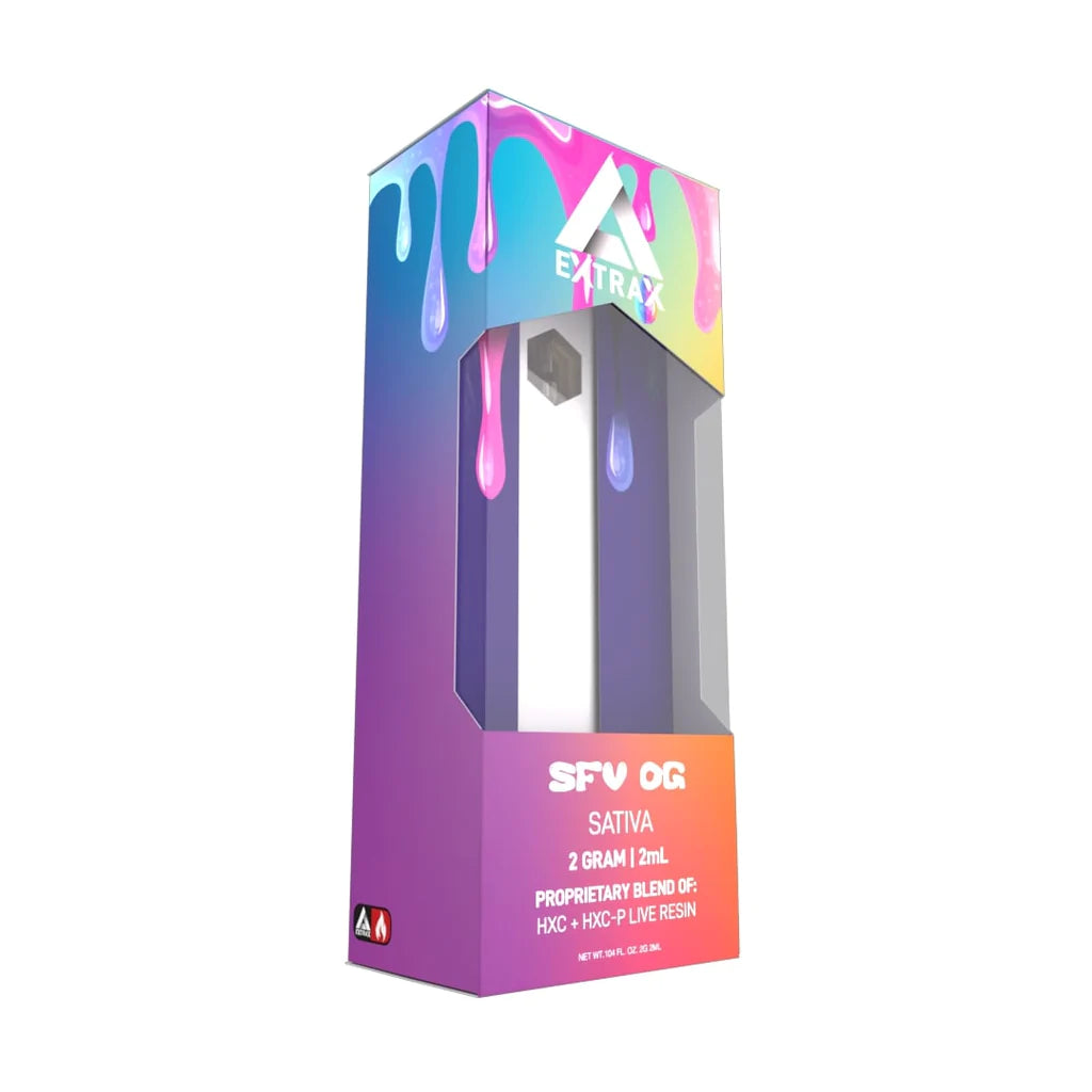 HXC-P Disposable Vape 2 gram - Delta Extrax (3 Flavors)