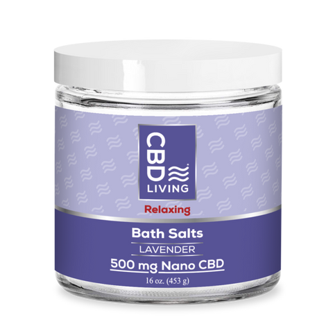 CBD Bath Salts 500mg - 4 Scents
