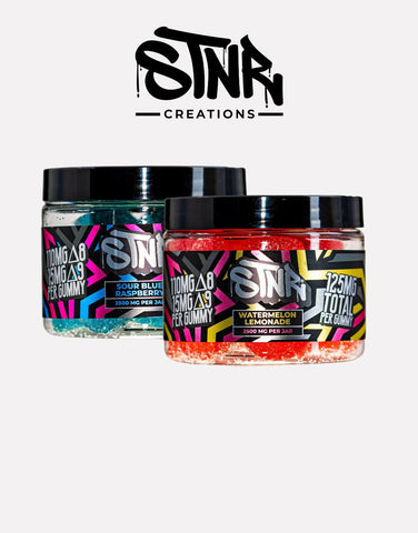 STNR Creations 2500MG Delta 8 + Delta 9 Gummies