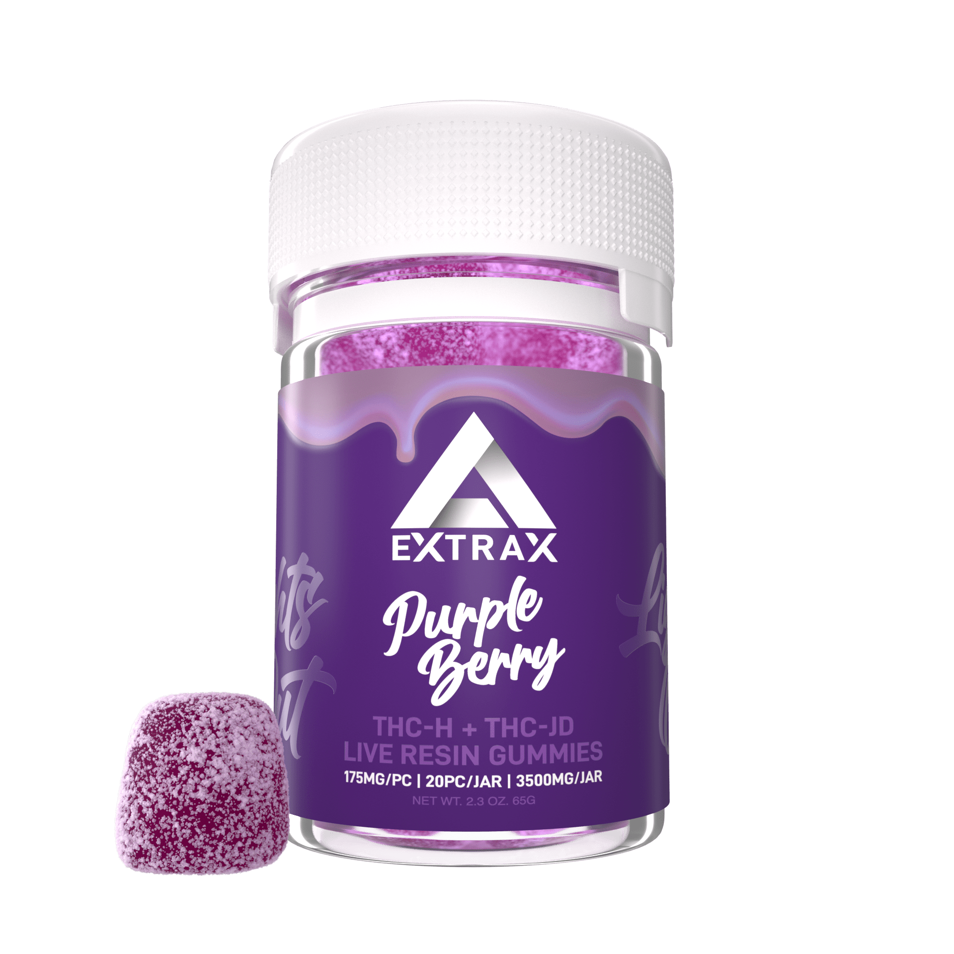 THC-H Gummies 3500mg - Delta Extrax (6 Flavors)