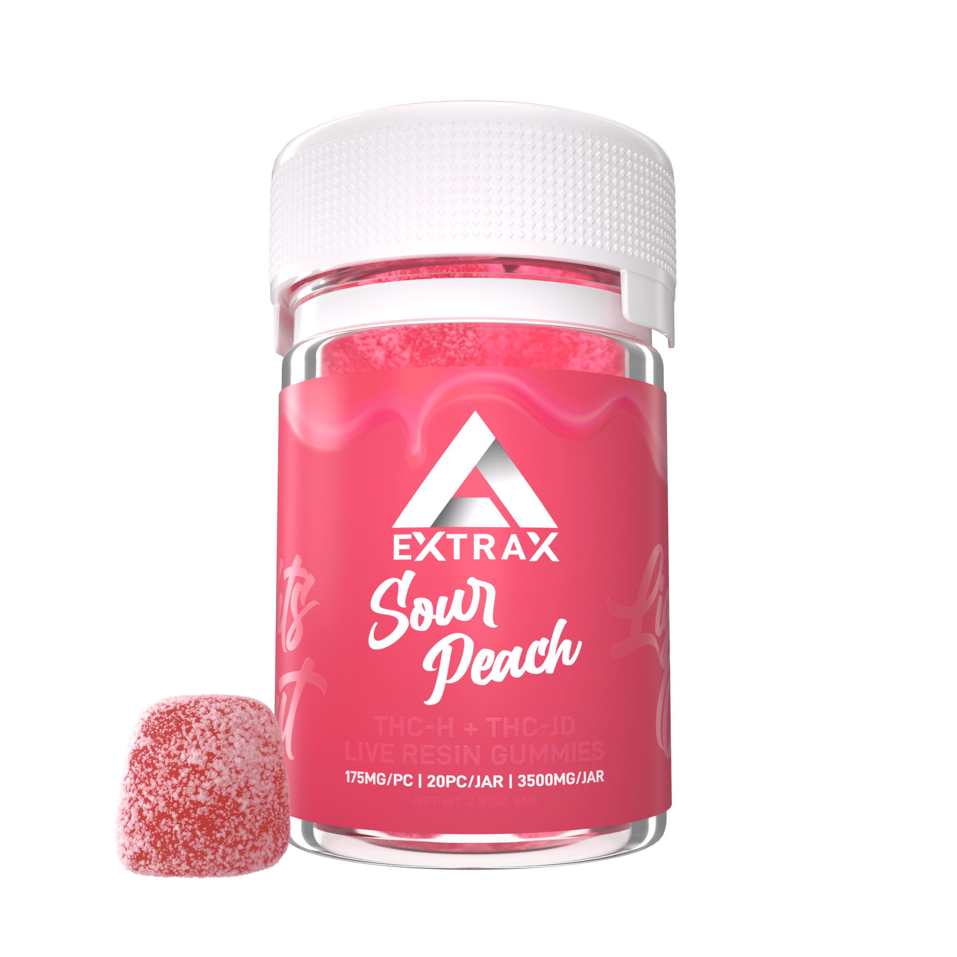 THC-H Gummies 3500mg - Delta Extrax (6 Flavors)